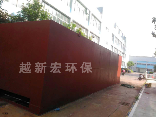深圳坝光国际生物谷一体化铁槽内外防腐