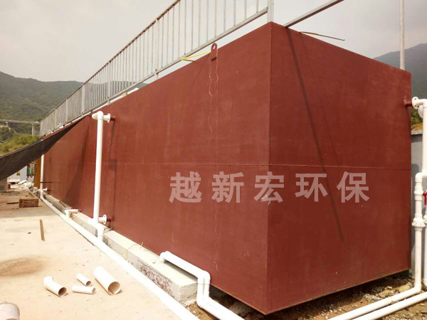 深圳坝光国际生物谷一体化铁槽内外防腐